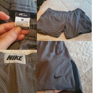 EUC Nike Dri-Fit Men's daek grey shorts
